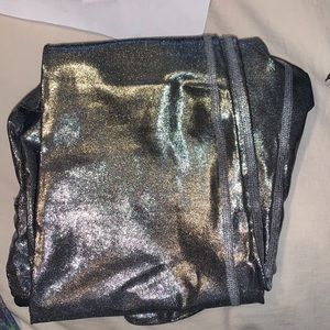 Heroine Sport - Metallic Marvel Leggings- PLATINUM